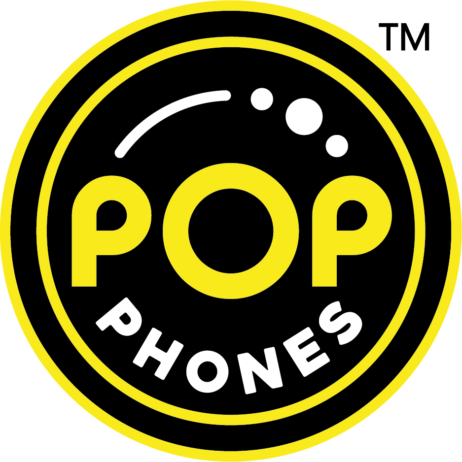 Logo - POP Phones, New Zealand