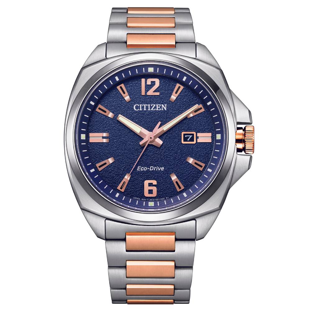 Citizen Endicott Blue Dial Stainless Steel Men’s Watch (AW1726-55L) - POP Phones, New Zealand