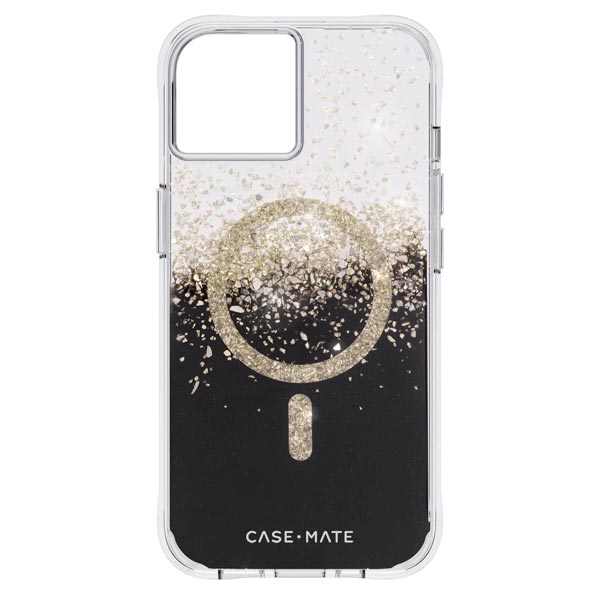 Case-Mate Karat Onyx Case (Suits iPhone 14 (6.1))