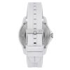 Armani Exchange Automatic White Silicone Watch (AX1729) - White