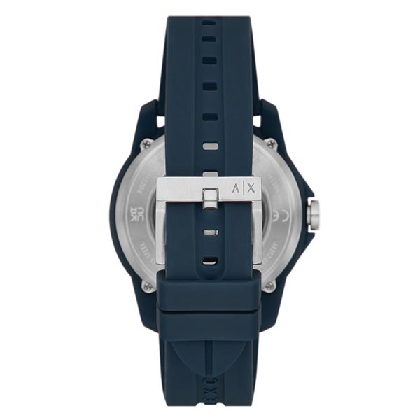 Armani Exchange Automatic Blue Silicone Men's Watch (AX1727)