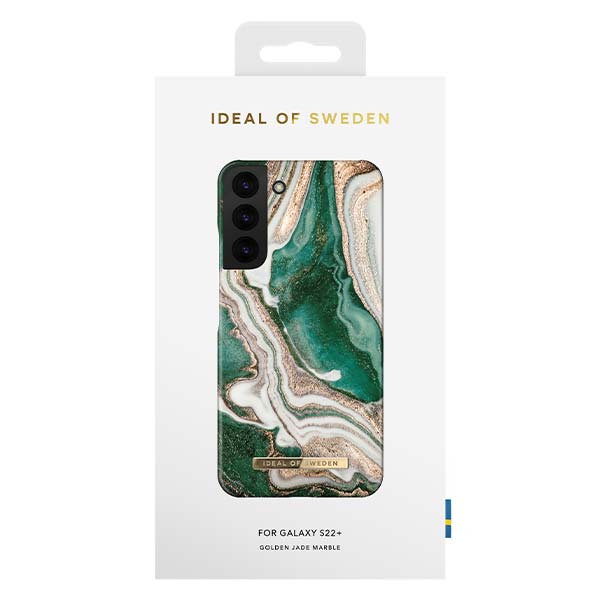 Ideal of Sweden Golden Jade Marble Case (Suits Samsung Galaxy S22 Plus)