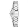 Bulova Blue Dial Classic Stainless Steel Women's Watch (96R251)