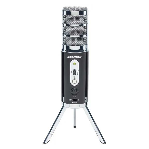 Samson Satellite USB and iOS Broadcast Microphone - Silver