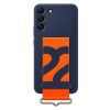 Samsung Silicone Cover with Strap (Suits Galaxy S22+) - Navy