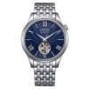 Citizen Automatic Blue Dial Stainless Steel Dress Men's Watch (NH9130-84L)