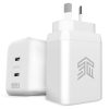 STM 35W Dual Port USB-C Power Adapter - White