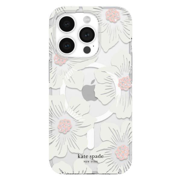 Kate Spade New york Hollyhock Compatible with MagSafe Case (Suits iPhone 15 Pro) - Hollyhock