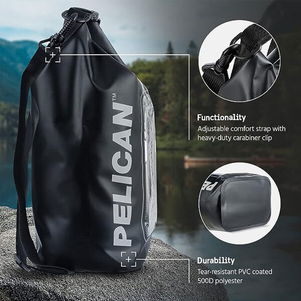 Pelican Marine Water Resistant for 5L Dry Bag - Stealth Black