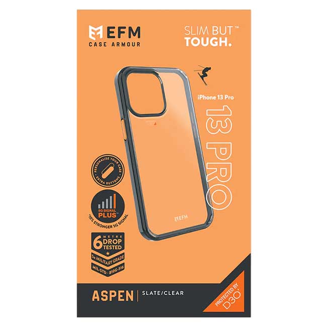 Buy EFM Aspen Armour with D3O 5G Signal Plus Case (Suits iPhone 13 Pro ...