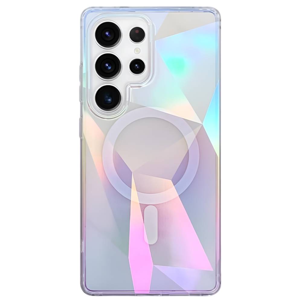 Soka Holographic Magnetic Case (Suits Galaxy S25 Ultra) – Iridescent - POP Phones, New Zealand
