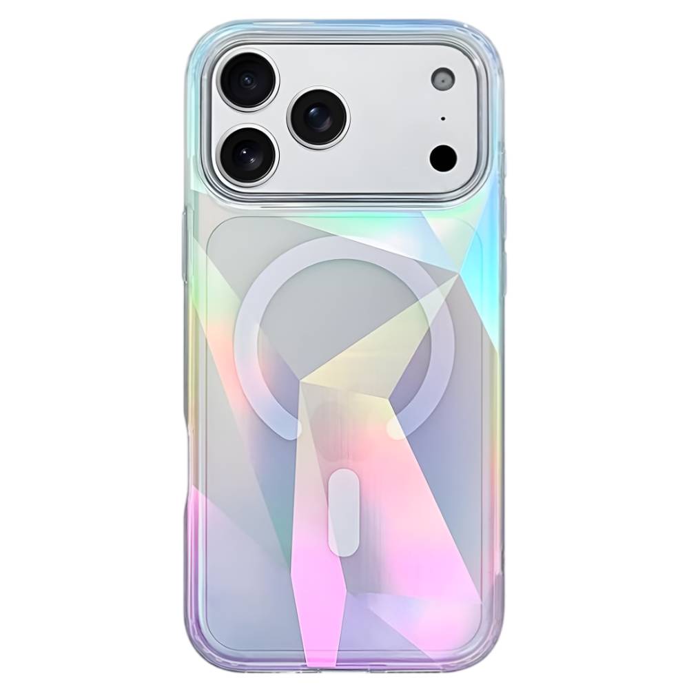 Soka Holographic MagSafe Case (Suits iPhone 17 Pro Max) – Iridescent - POP Phones, New Zealand