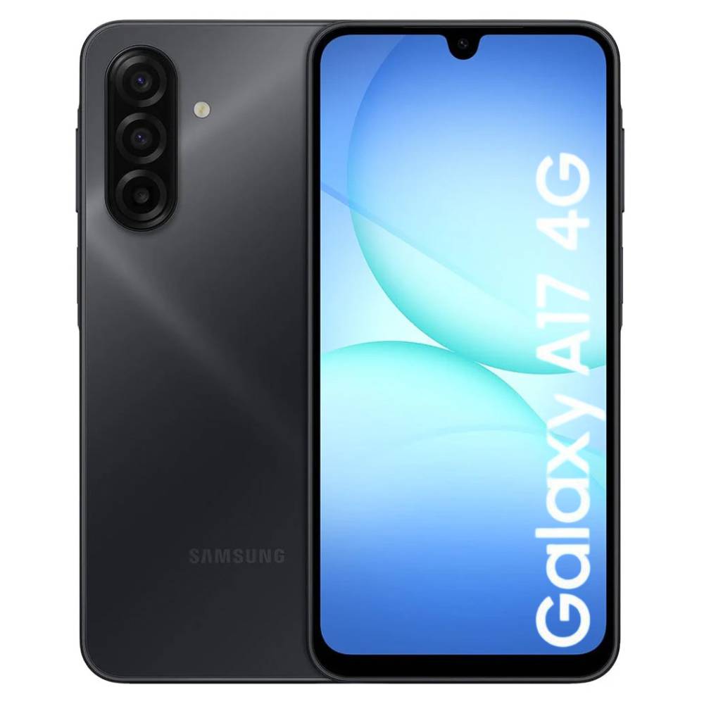 Samsung Galaxy A17 4G (6.7-inch, 4GB RAM+128GB Storage) – Black - POP Phones, New Zealand