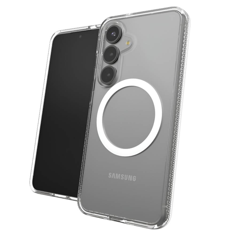 ZAGG Crystal Palace Snap Magnetic Case (Suits Galaxy S24 FE) – Clear - POP Phones, New Zealand