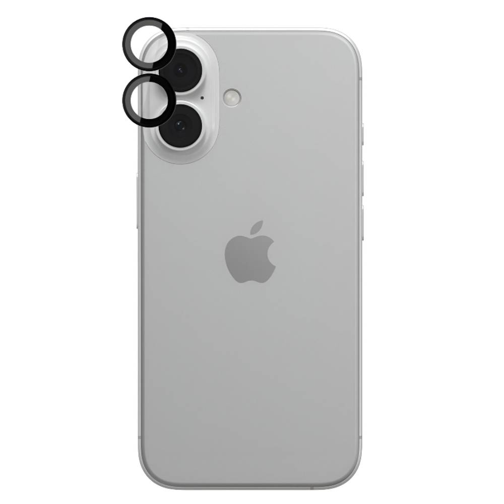 ZAGG Glass Elite Premium Camera Lens Protector (Suits iPhone 16/ 16 Plus) – Black - POP Phones, New Zealand