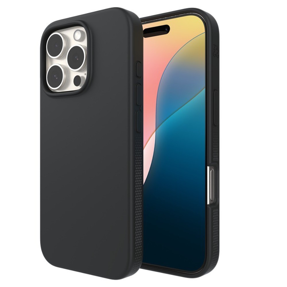 ZAGG Manhattan Snap MagSafe Case (Suits iPhone 16 Pro) – Black - POP Phones, New Zealand