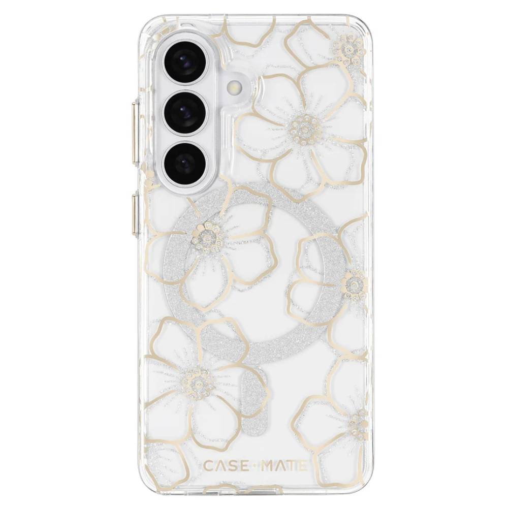 Case-Mate Floral Gems Magnet Case (Suits Galaxy S26) - POP Phones, New Zealand