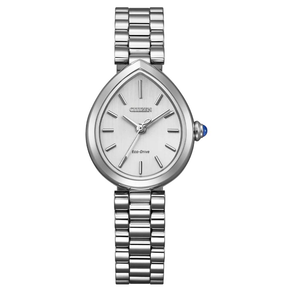 Citizen Eco-Drive L Rainell Silver-Tone Women’s Watch (EM1200-55A) - POP Phones, New Zealand