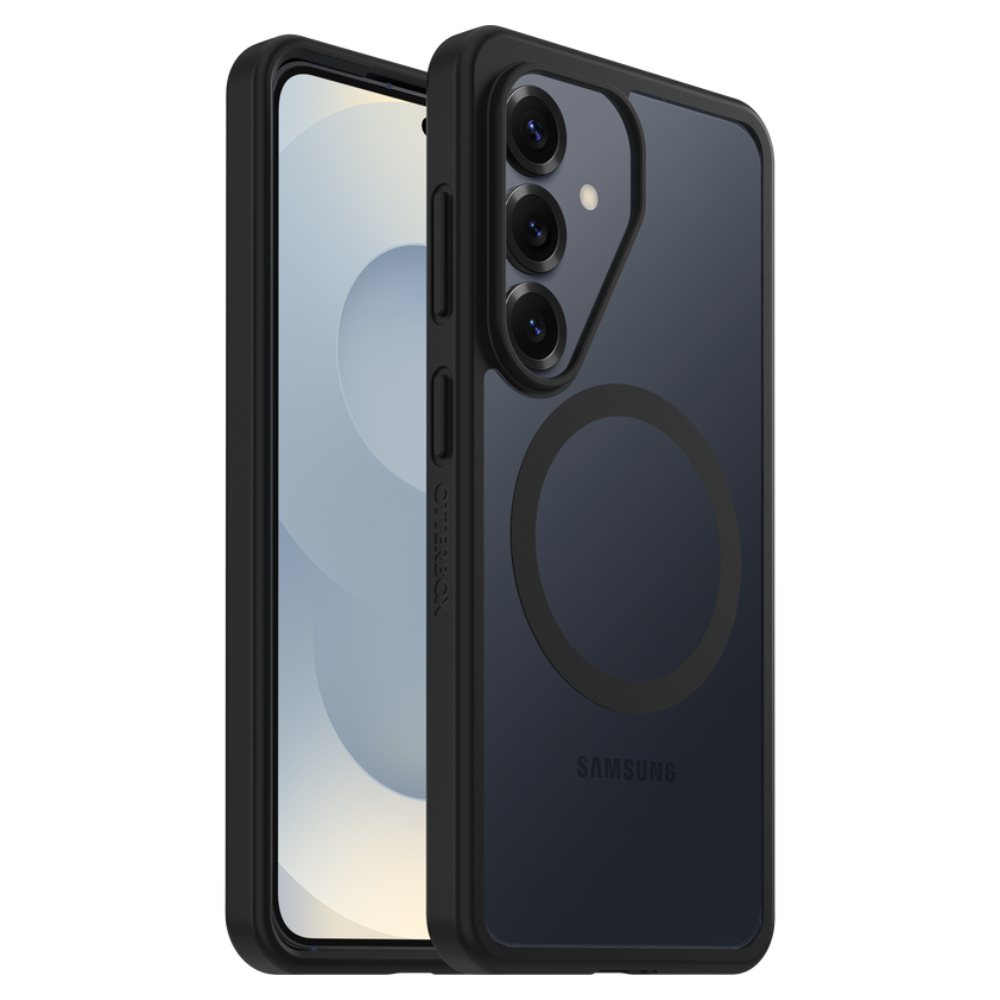 OtterBox React Magnetic Case (Suits Galaxy S26) – Black Crystal - POP Phones, New Zealand