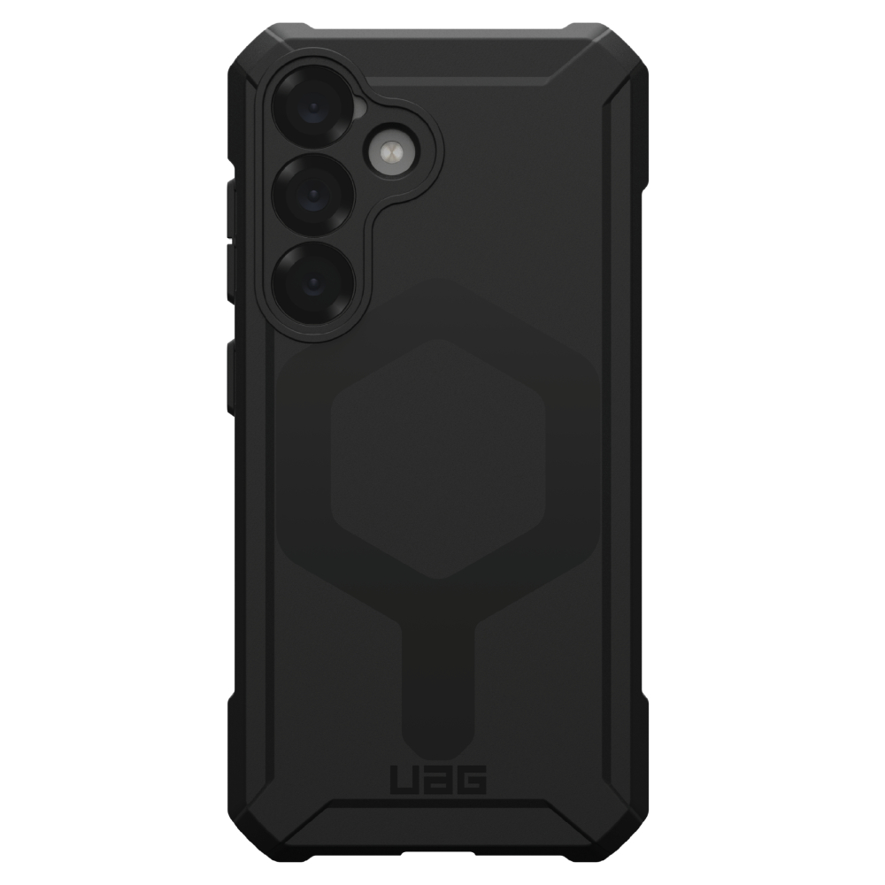 UAG Essential Armor Magsafe Case (Suits Galaxy S25 Plus) – Black - POP Phones, New Zealand
