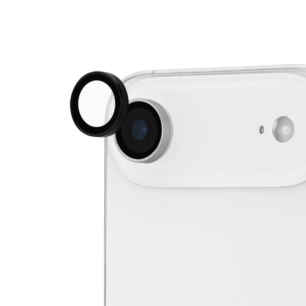 Case-Mate Aluminium Ring Lens Protector (Suits iPhone 17 Air) – Black - POP Phones, New Zealand