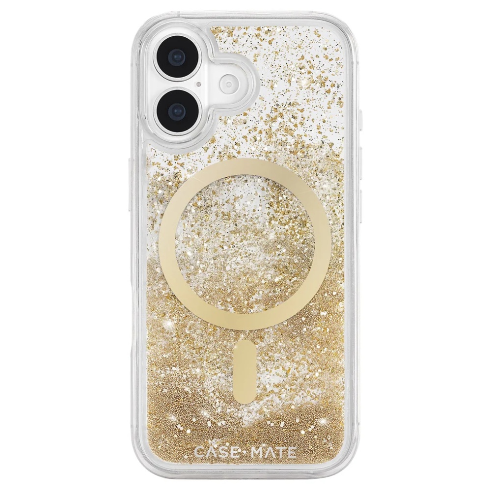 Case-Mate Waterfall MagSafe Case (Suits iPhone 17) – Gold - POP Phones, New Zealand