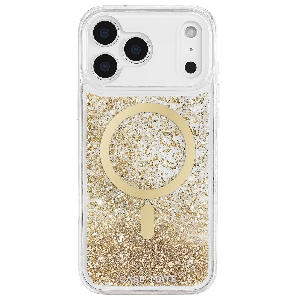 Case-Mate Waterfall MagSafe Case (Suits iPhone 17 Pro Max) – Gold - POP Phones, New Zealand