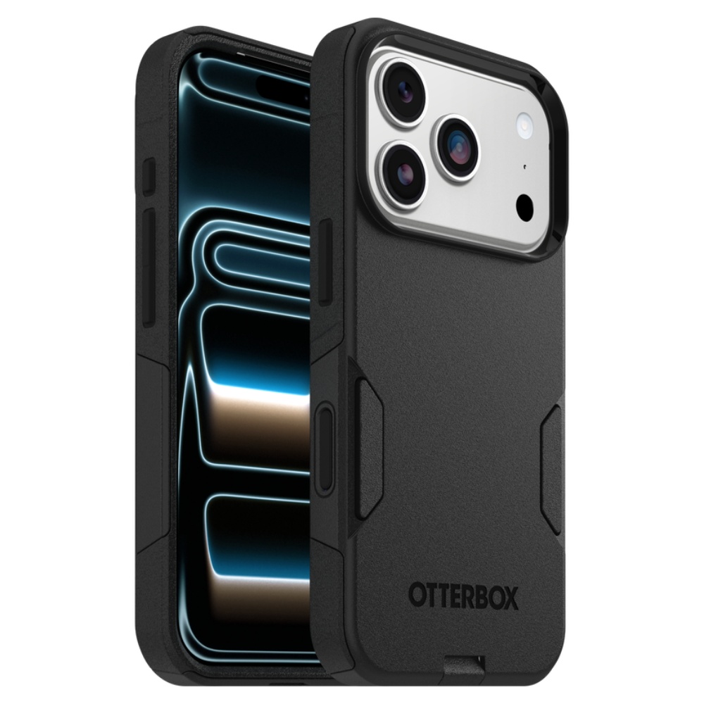 OtterBox Commuter Series MagSafe Case (Suits iPhone 17 Pro) – Black - POP Phones, New Zealand