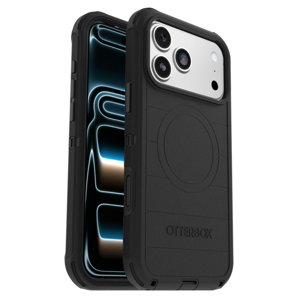 OtterBox Defender Pro Magsafe Case (Suits iPhone 17 Pro Max) – Black - POP Phones, New Zealand