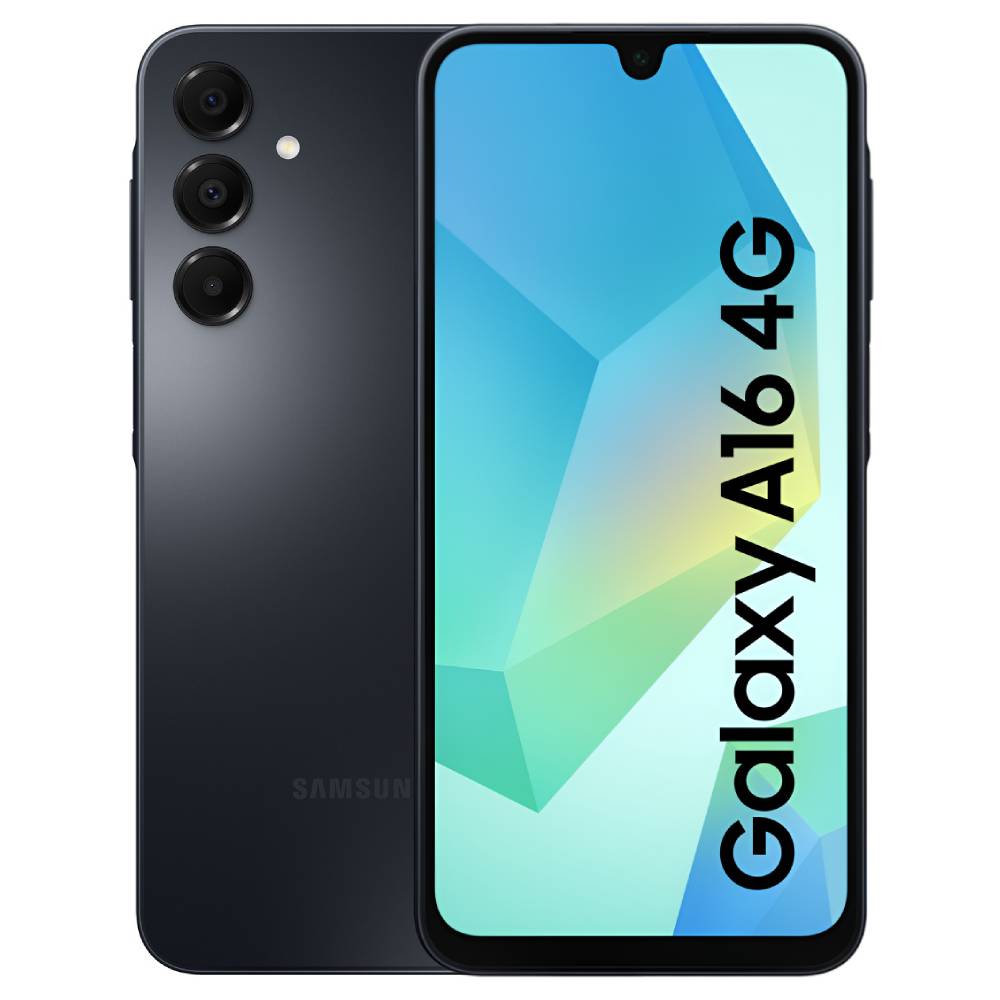 Samsung Galaxy A16 4G (6.7-inch, 4GB RAM+128GB Storage) – Black - POP Phones, New Zealand