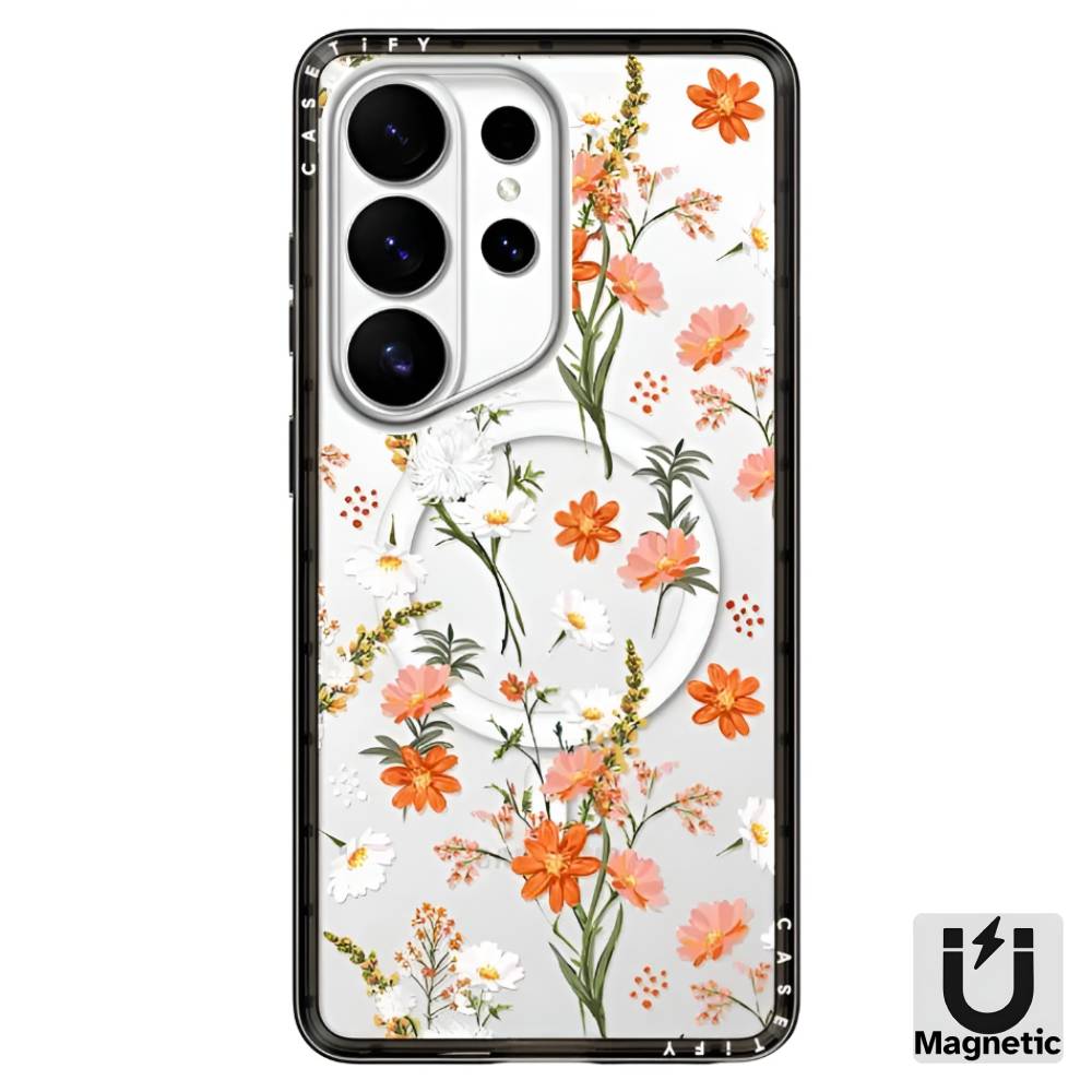 CASETiFY Compact Magnetic Case (Suits Galaxy S26 Ultra) – Orange Light - POP Phones, New Zealand