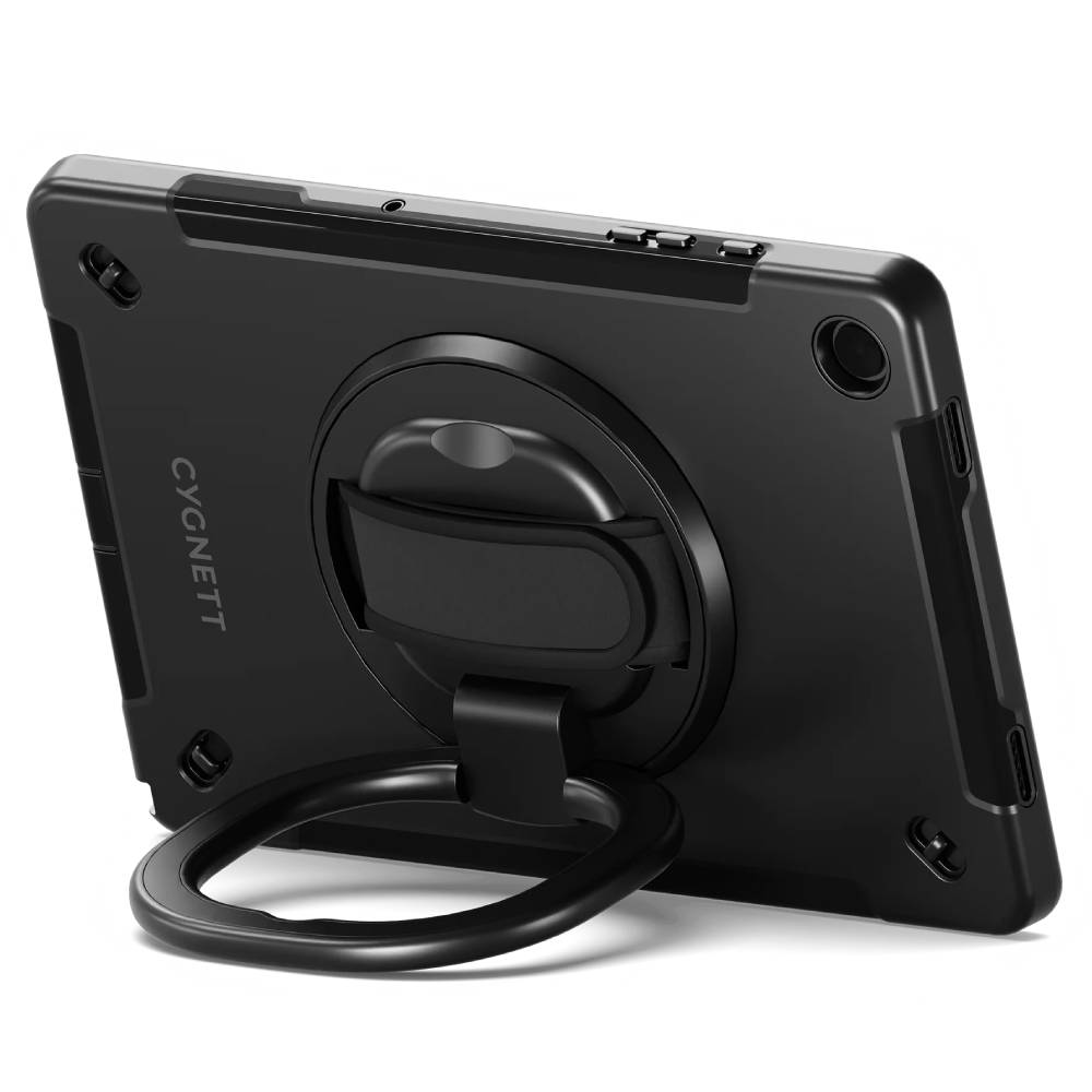 Cygnett GripStand Heavy Duty Case (Suits Galaxy Tab A9+/ Tab A11+) – Black - POP Phones, New Zealand