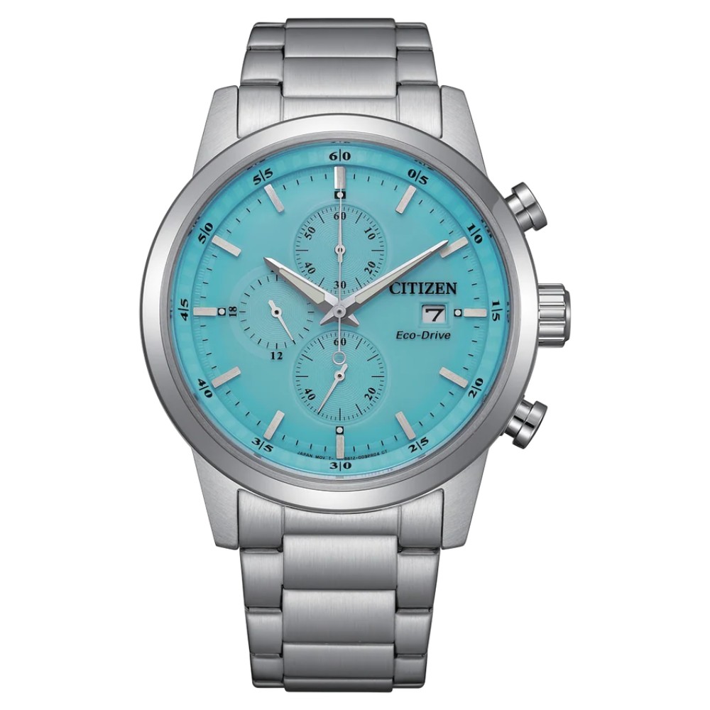 Citizen Chronograph Eco-Drive Blue Dial Men’s Watch (CA0748-80L) - POP Phones, New Zealand