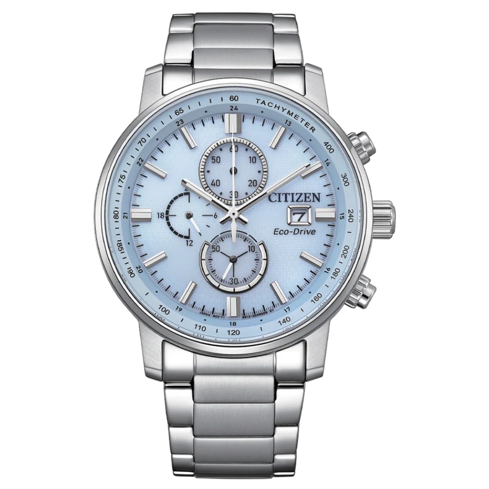 Citizen Chronograph Quartz Blue Dial Men’s Watch (CA0840-87M) - POP Phones, New Zealand