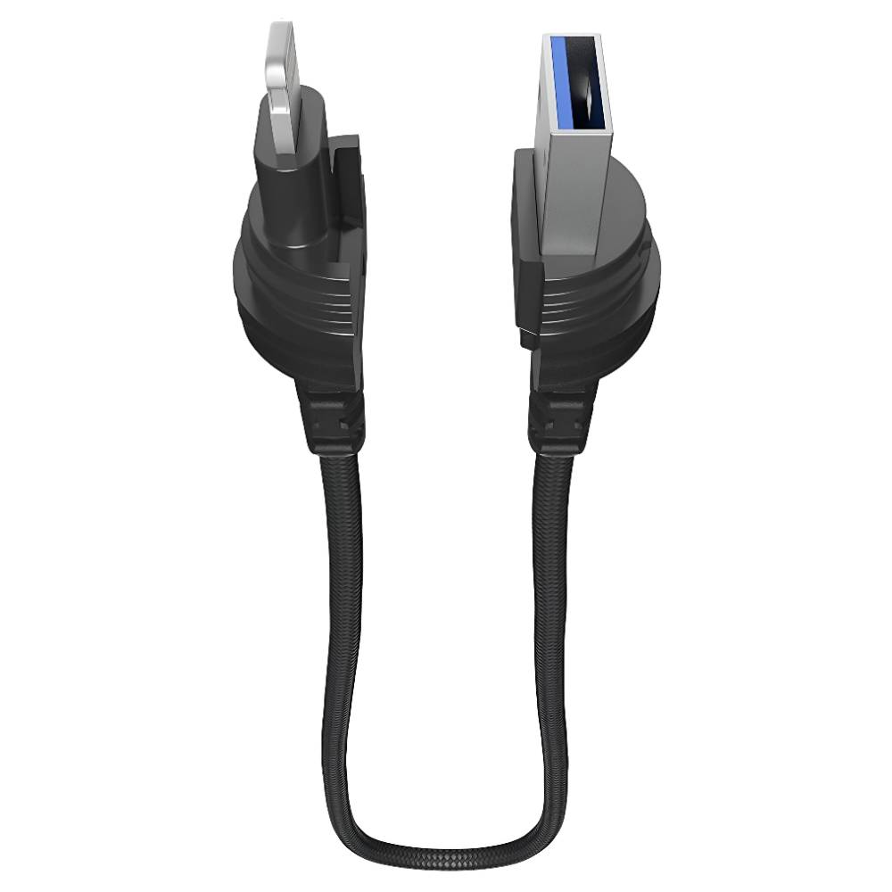 Lifeproof LIFEACTIV USB-A to Lightning Lanyard Cable – Black - POP Phones, New Zealand